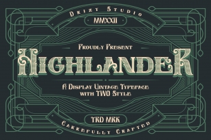 Highlander Font Download