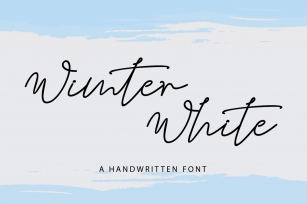 Wimter White Font Download