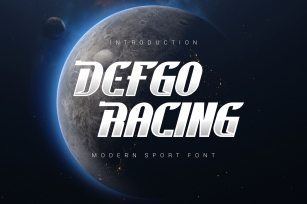 Defgo Racing Font Download
