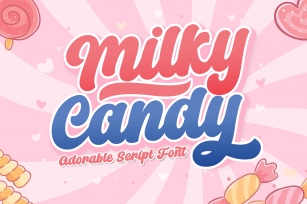 Milky Candy Font Download