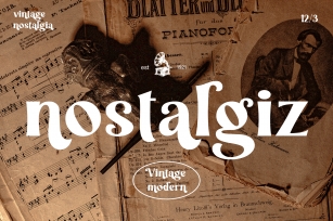 Nostalgiz Font Download