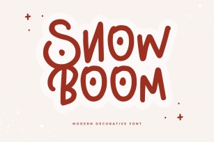 Snow Boom Font Download