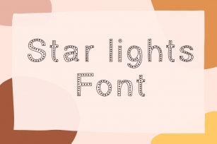 Star Lights Font Download