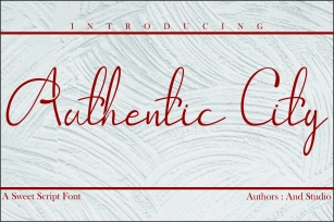 Authentic City Font Download