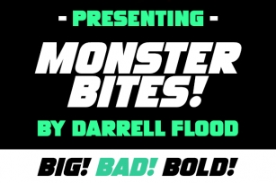 Monster Bites Font Download