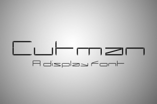 Cutman Font Download