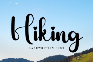 Hiking Font Download