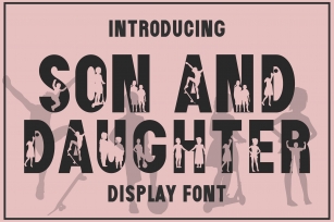 Son and Daughter Font Download