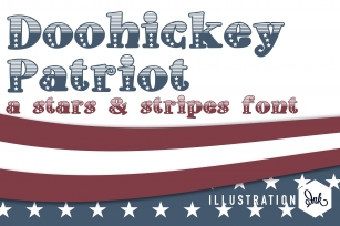 ZP Doohickey Patriot Font Download