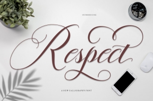 Respect Script Font Download