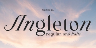 TAN Angleton Font Download