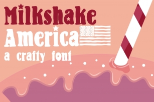 Milkshake America Font Download
