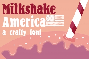 ZP Milkshake America Font Download