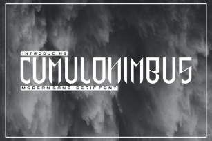 Culumonimbus font Font Download