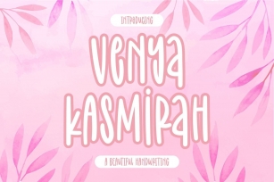 Venya Kasmirah Font Download