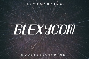 Glexycom font Font Download