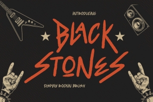 Black Stones Font Download