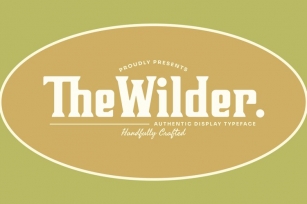 The Wilder Font Download
