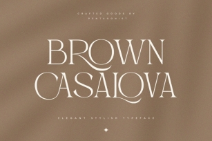 Brown Casalova Font Download