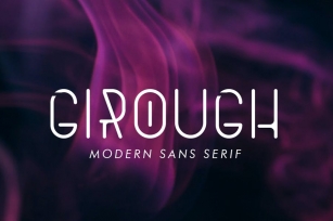 Girough - Modern Sans Serif Font Font Download