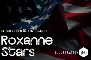 ZP Roxanne Stars Font Download