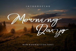 Morning Days Font Font Download
