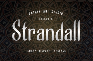 Strandall Font Download