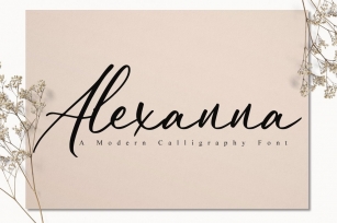 Alexanna Font Download
