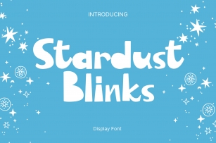 Stardust Blinks Font Download