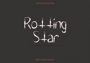 Rotting Star Font Download