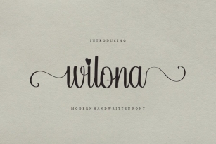 Wilona Font Download