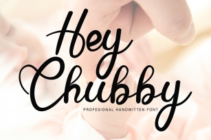 Hey Chubby Font Download