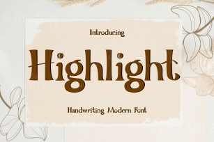 Highlight s Font Download