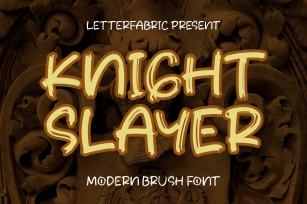 Knight Slayer Font Download