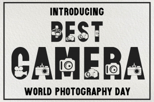 Best Camera Font Download