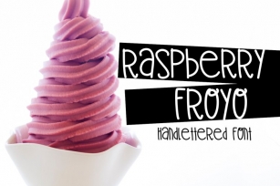 Raspberry Froyo Handwritten Font Download