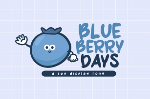 Blueberry Days Font Download