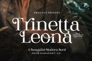 Trinetta Leona Font Download