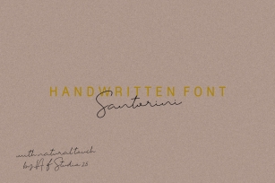 Santorini Font Download