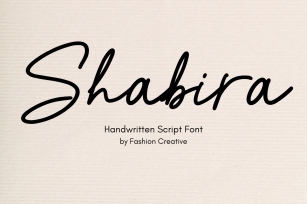 Shabira Font Download