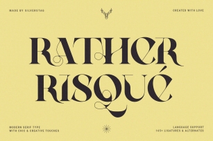RATHER RISQUE Font Download