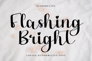 Flashing Bright Font Download