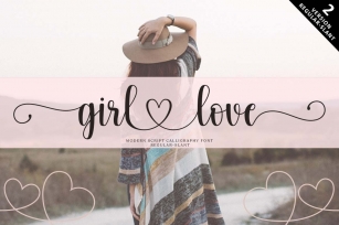 love girl script Font Download
