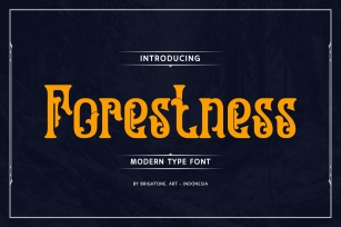 Forestness Font Download