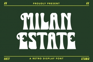 Milan Estate Font Download