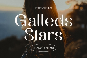 Galleds Stars Font Download