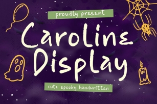 Caroline Display Handwritten Font Font Download