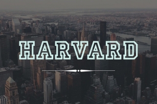 Harvard Font Download