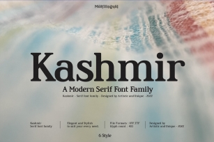 Kashmir Font Download
