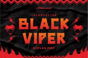 BLACK VIPER Font Download